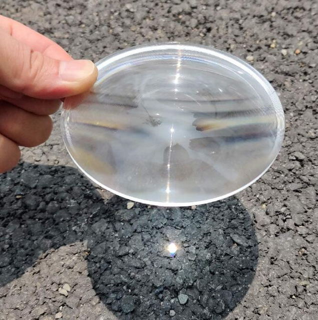 Fresnel Lens Stage LED Lens Traffic Lens 350*350 mm 200*200 mm HW269T100 S100 S200 Sylindrisk speilbilde Lens Frensel Solar Lens Fresnel-sammensatt &oslash;yelinse