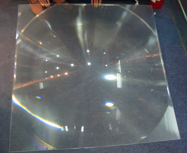 HW-F1000-3 PMMA Square Fresnel Solar Spot soczel