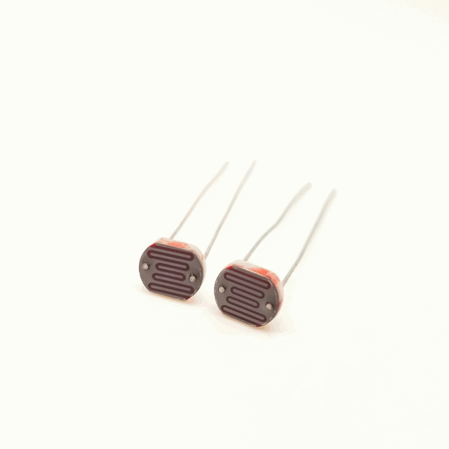 Sensor de luz LDR CDS de φ7mm, fotorresistor, resistencia fotosensible MJ7516 MJ7517 MJ7528 MJ7537 MJ7539
