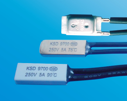 NTC termiese beskermer Normaal geslote temperatuurbeheerskakelaar, normaalweg oop temperatuurbeheerskakelaar, terugstelskakelaar 
